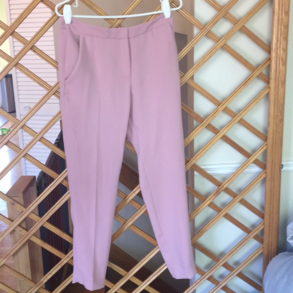 Zara blush pink dress pants